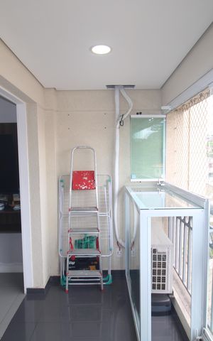 Apartamento à venda com 66m², 3 quartos e 2 vagasVaranda