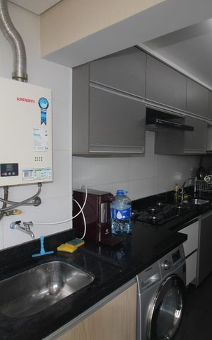 Apartamento à venda com 66m², 3 quartos e 2 vagasSala / Cozinha / Área de Serviço
