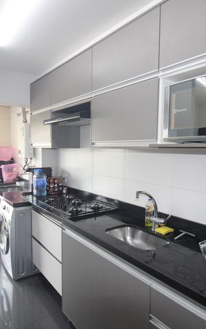 Apartamento à venda com 66m², 3 quartos e 2 vagasSala / Cozinha / Área de Serviço