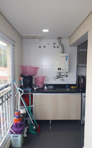 Apartamento à venda com 66m², 3 quartos e 2 vagasVaranda