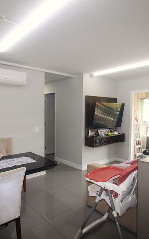 Apartamento à venda com 66m², 3 quartos e 2 vagasSala / Cozinha / Área de Serviço