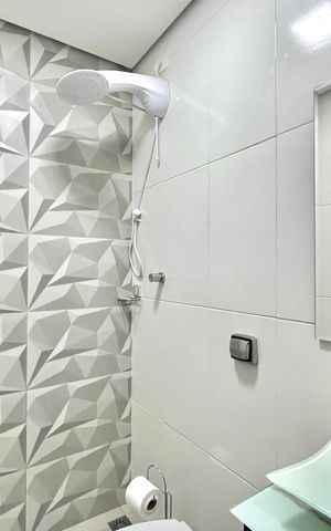 Casa à venda com 296m², 6 quartos e 3 vagas Casa à venda com 296m², 6 quartos e 3 vagasBanheiro da Área externa