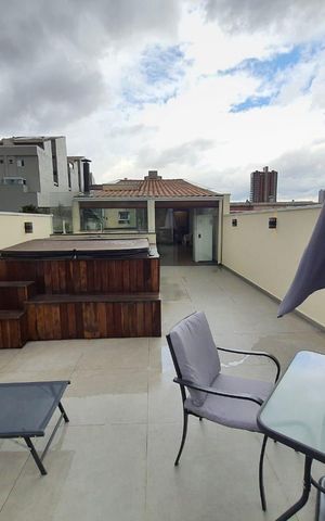Apartamento à venda com 170m², 3 quartos e 2 vagasCobertura