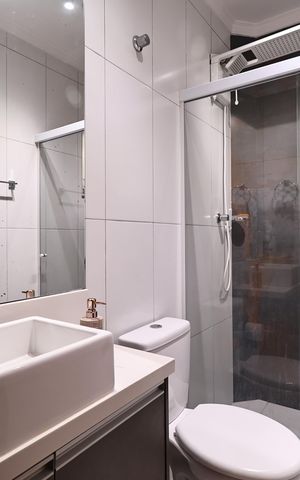 Apartamento à venda com 170m², 3 quartos e 2 vagasBanheiro da Suíte