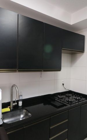 Apartamento à venda com 29m², 1 quarto e sem vagaCozinha
