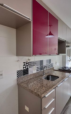 Apartamento para alugar com 83m², 3 quartos e 1 vaga Apartamento para alugar com 83m², 3 quartos e 1 vagaCozinha e Área de Serviço