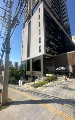 Apartamento para alugar com 27m², 1 quarto e sem vaga