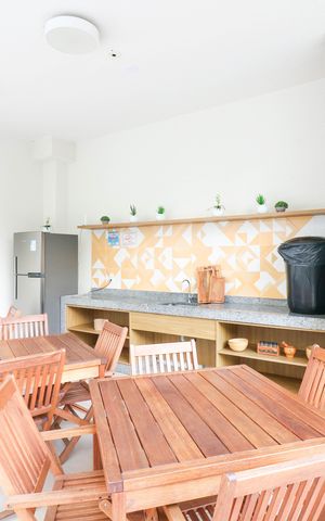 Apartamento à venda com 35m², 2 quartos e sem vaga Apartamento à venda com 35m², 2 quartos e sem vagaÁrea comum - Churrasqueira
