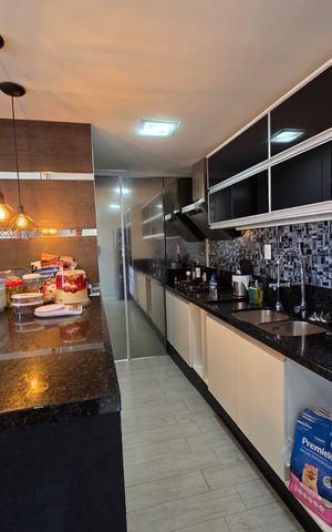 Apartamento à venda com 89m², 3 quartos e 2 vagas Apartamento à venda com 89m², 3 quartos e 2 vagasCozinha