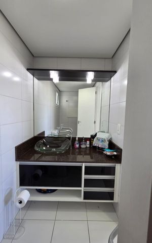 Apartamento à venda com 89m², 3 quartos e 2 vagas Apartamento à venda com 89m², 3 quartos e 2 vagasBanheiro 2
