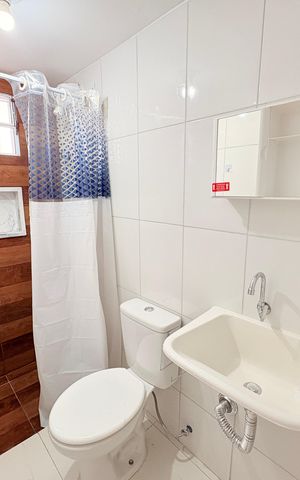Studio para alugar com 36m², 1 quarto e sem vagaBanheiro Social
