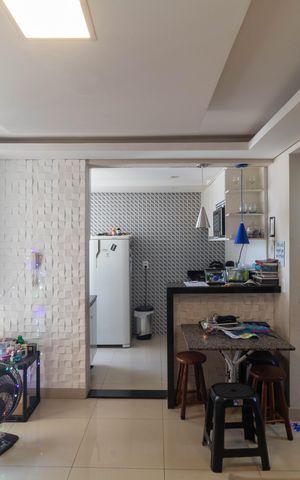 Apartamento à venda com 47m², 2 quartos e 1 vaga Apartamento à venda com 47m², 2 quartos e 1 vagaSalas