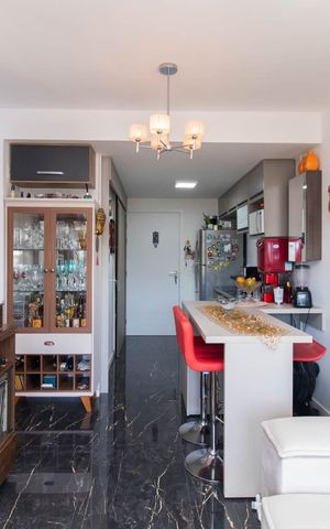 Apartamento à venda com 44m², 1 quarto e 1 vagaSala