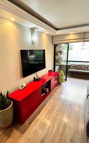 Apartamento à venda com 96m², 3 quartos e 2 vagas Apartamento à venda com 96m², 3 quartos e 2 vagasSala