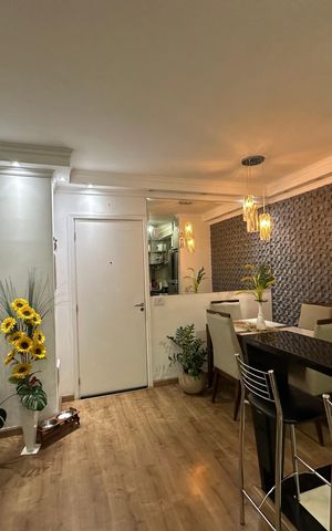 Apartamento à venda com 57m², 2 quartos e 1 vaga Apartamento à venda com 57m², 2 quartos e 1 vagaSala