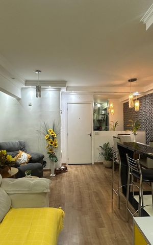 Apartamento à venda com 57m², 2 quartos e 1 vaga Apartamento à venda com 57m², 2 quartos e 1 vagaSala