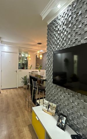 Apartamento à venda com 57m², 2 quartos e 1 vaga Apartamento à venda com 57m², 2 quartos e 1 vagaSala