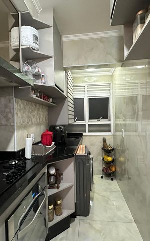 Apartamento à venda com 57m², 2 quartos e 1 vaga Apartamento à venda com 57m², 2 quartos e 1 vagaCozinha