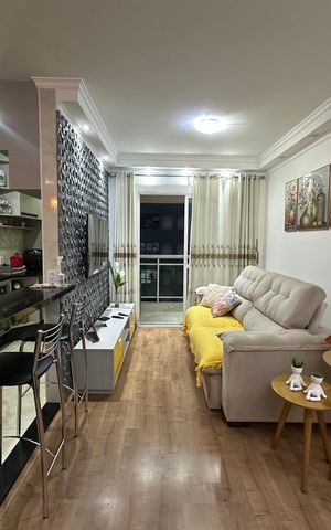 Apartamento à venda com 57m², 2 quartos e 1 vaga Apartamento à venda com 57m², 2 quartos e 1 vagaSala