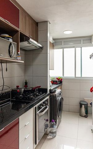 Apartamento à venda com 49m², 1 quarto e sem vaga Apartamento à venda com 49m², 1 quarto e sem vagaCozinha