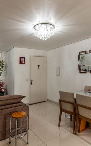 Apartamento à venda com 49m², 1 quarto e sem vaga Apartamento à venda com 49m², 1 quarto e sem vagaSala