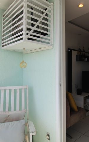 Apartamento à venda com 80m², 2 quartos e 1 vagaSala - Varanda