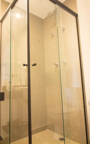 Studio para alugar com 24m², 1 quarto e sem vaga Studio para alugar com 24m², 1 quarto e sem vagaBanheiro