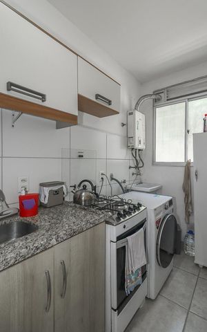Apartamento à venda com 50m², 2 quartos e 1 vagaCozinha