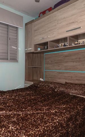 Apartamento à venda com 50m², 2 quartos e 1 vagaQuarto Suíte