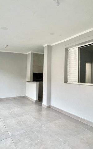 Casa à venda com 100m², 2 quartos e 1 vagaChurrasqueira