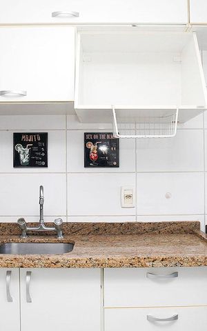 Apartamento à venda com 60m², 2 quartos e 2 vagasCozinha + Área de Serviço