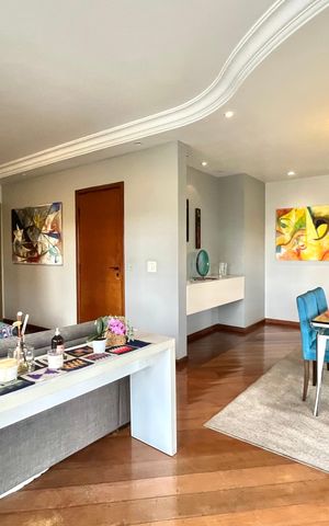 Apartamento à venda com 156m², 4 quartos e 3 vagas Apartamento à venda com 156m², 4 quartos e 3 vagasSala