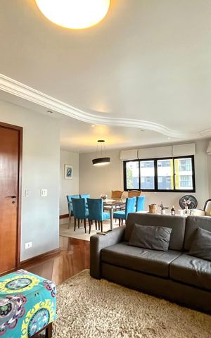 Apartamento à venda com 156m², 4 quartos e 3 vagas Apartamento à venda com 156m², 4 quartos e 3 vagasSala