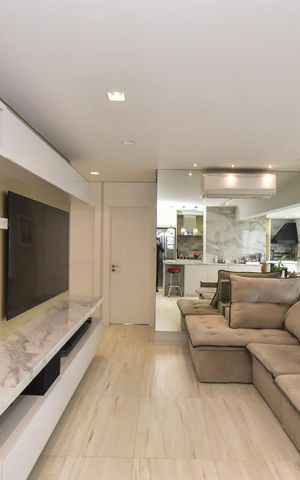 Apartamento à venda com 104m², 2 quartos e 2 vagasSala
