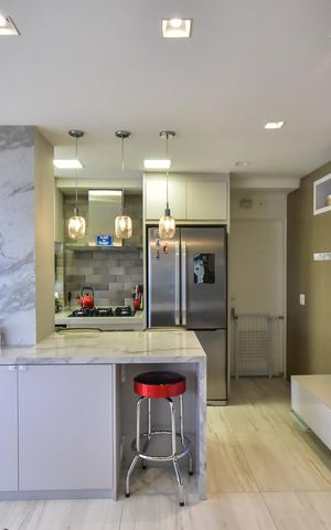 Apartamento à venda com 104m², 2 quartos e 2 vagasCozinha