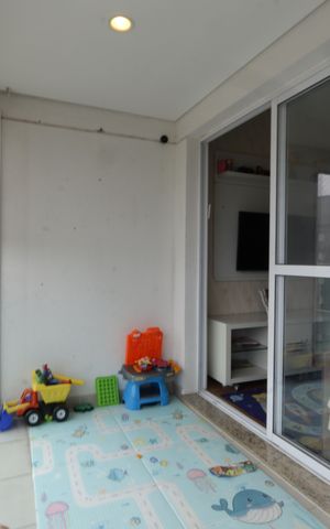 Apartamento à venda com 72m², 3 quartos e 2 vagasVaranda da Sala