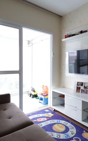 Apartamento à venda com 72m², 3 quartos e 2 vagasSala