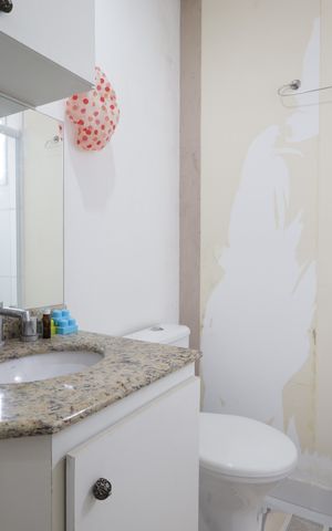 Apartamento à venda com 72m², 3 quartos e 2 vagasBanheiro da Suíte