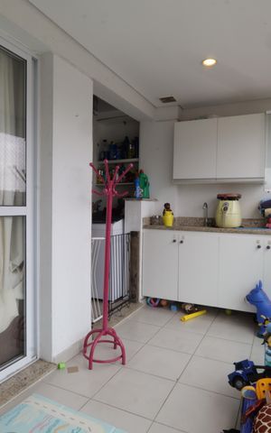 Apartamento à venda com 72m², 3 quartos e 2 vagasVaranda da Sala