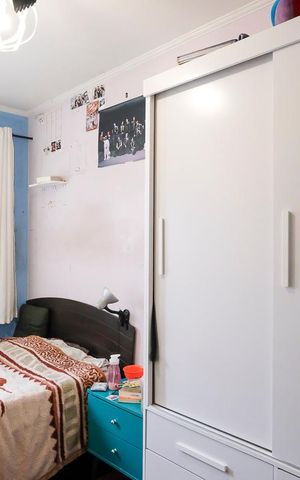 Apartamento à venda com 87m², 2 quartos e 1 vagaQuarto 2
