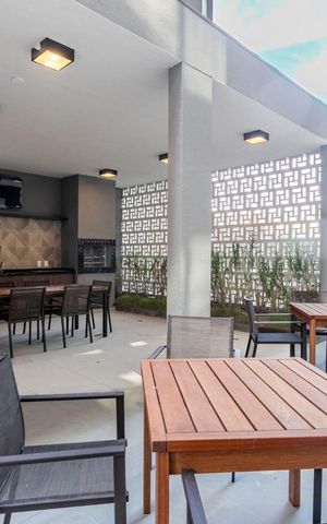 Apartamento para alugar com 35m², 2 quartos e sem vaga Apartamento para alugar com 35m², 2 quartos e sem vagaÁrea comum - Churrasqueira