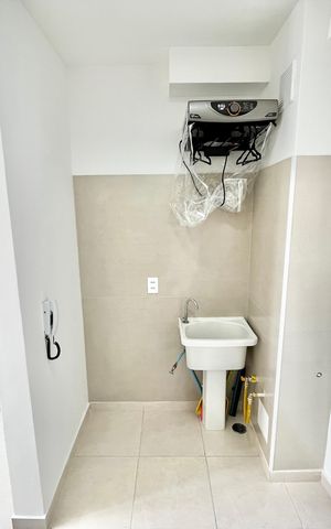 Apartamento para alugar com 35m², 2 quartos e sem vaga Apartamento para alugar com 35m², 2 quartos e sem vagaCozinha e Área de Serviço