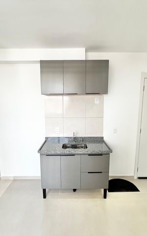 Apartamento para alugar com 35m², 2 quartos e sem vaga Apartamento para alugar com 35m², 2 quartos e sem vagaSala/Cozinha