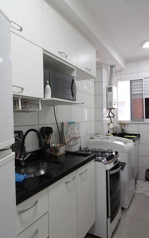 Apartamento à venda com 46m², 2 quartos e 1 vagaCozinha