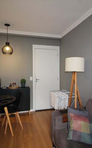Apartamento à venda com 46m², 2 quartos e 1 vagaSala