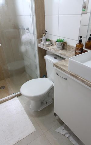 Apartamento à venda com 46m², 2 quartos e 1 vagaBanheiro