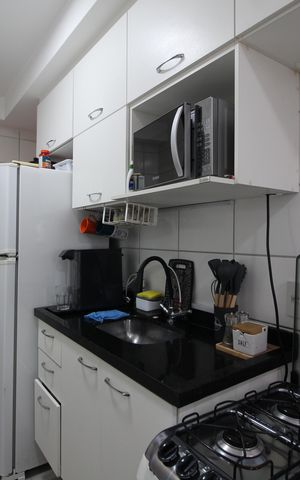 Apartamento à venda com 46m², 2 quartos e 1 vagaCozinha
