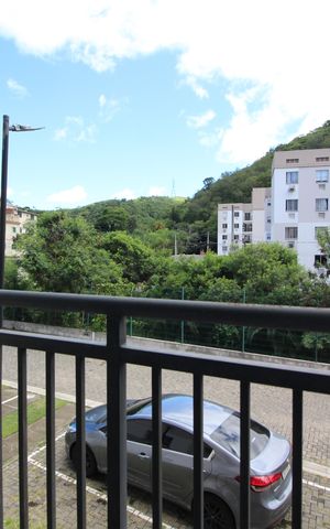 Apartamento à venda com 46m², 2 quartos e 1 vagaVaranda