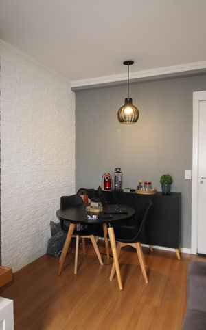 Apartamento à venda com 46m², 2 quartos e 1 vagaSala