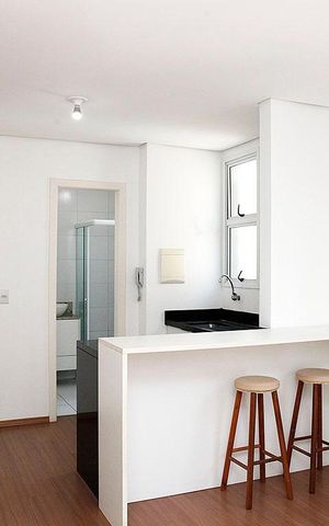Studio à venda com 19m², 1 quarto e 1 vagaStudio - Sala / Quarto / Cozinha 